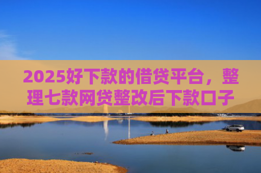 2025好下款的借贷平台，整理七款网贷整改后下款口子