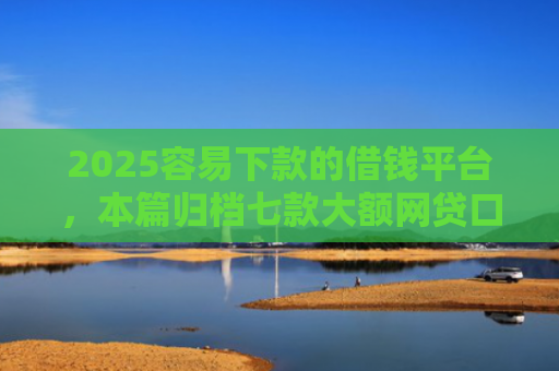 2025容易下款的借钱平台，本篇归档七款大额网贷口子好下款