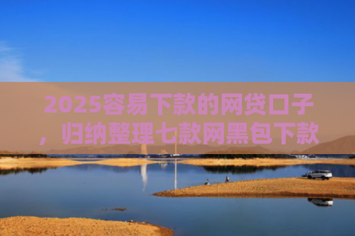 2025容易下款的网贷口子，归纳整理七款网黑包下款的网贷口子