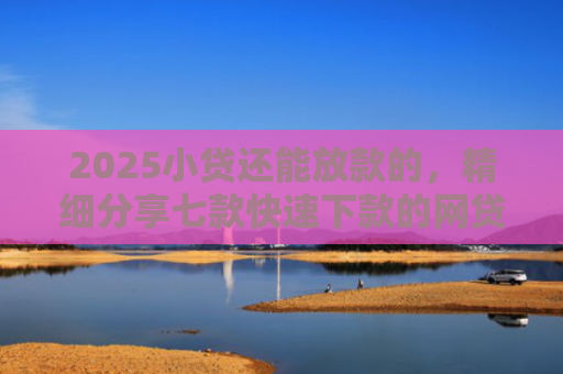 2025小贷还能放款的，精细分享七款快速下款的网贷小口子