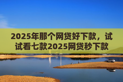 2025年那个网贷好下款，试试看七款2025网贷秒下款口子