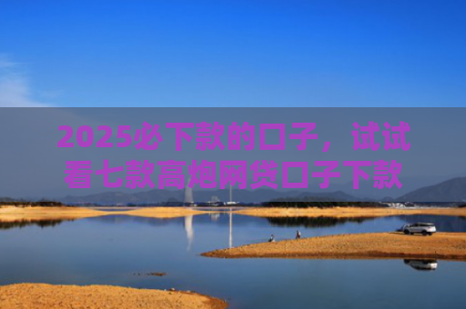 2025必下款的口子，试试看七款高炮网贷口子下款