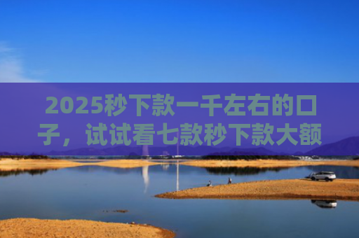 2025秒下款一千左右的口子，试试看七款秒下款大额网贷口子