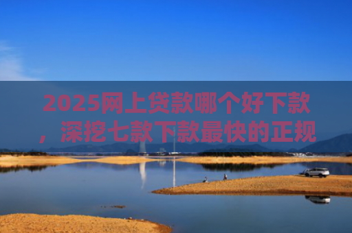 2025网上贷款哪个好下款，深挖七款下款最快的正规网贷口子