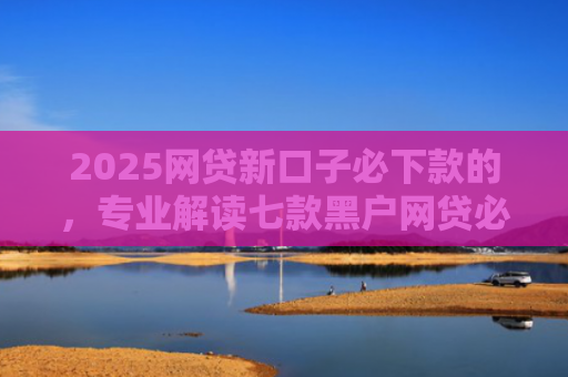2025网贷新口子必下款的，专业解读七款黑户网贷必下款新口子
