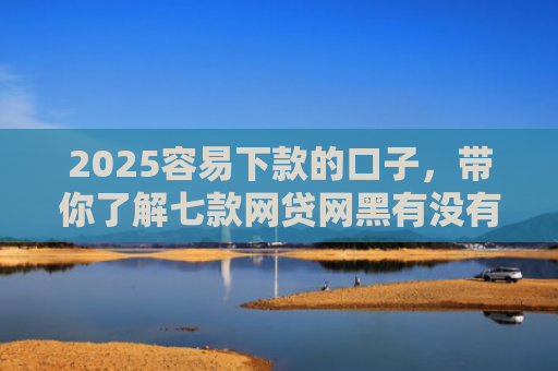 2025容易下款的口子，带你了解七款网贷网黑有没有下款口子