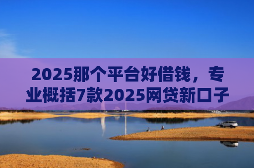 2025那个平台好借钱，专业概括7款2025网贷新口子下款