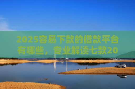 2025容易下款的借款平台有哪些，专业解读七款2025年网贷下款口子
