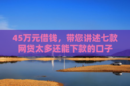 45万元借钱，带您讲述七款网贷太多还能下款的口子