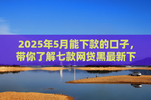 2025年5月能下款的口子，带你了解七款网贷黑最新下款口子