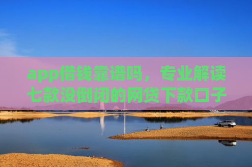 app借钱靠谱吗，专业解读七款没倒闭的网贷下款口子