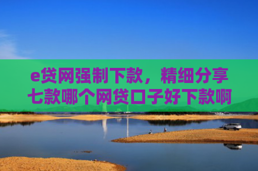 e贷网强制下款，精细分享七款哪个网贷口子好下款啊