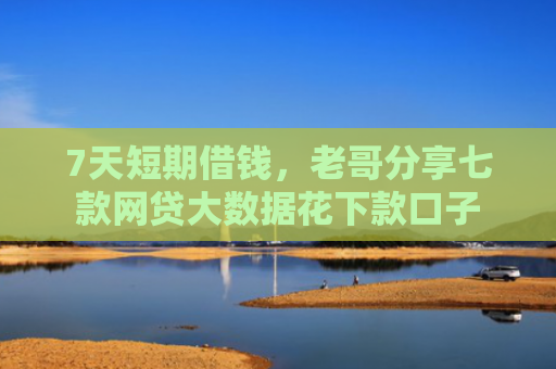 7天短期借钱，老哥分享七款网贷大数据花下款口子