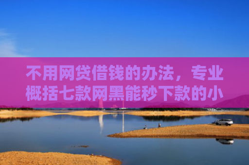 不用网贷借钱的办法，专业概括七款网黑能秒下款的小贷口子