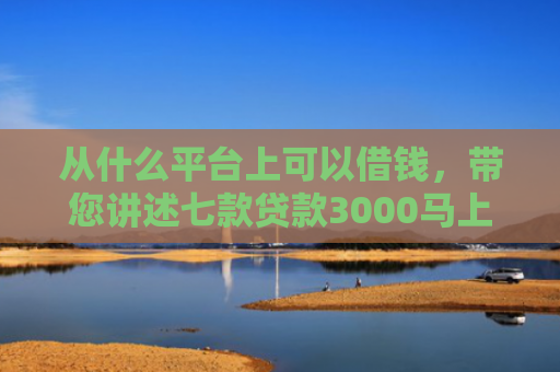 从什么平台上可以借钱，带您讲述七款贷款3000马上下款的口子