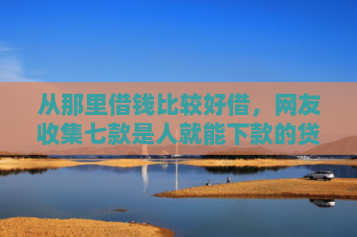从那里借钱比较好借，网友收集七款是人就能下款的贷款口子