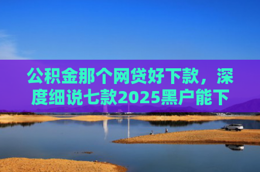 公积金那个网贷好下款，深度细说七款2025黑户能下款网贷
