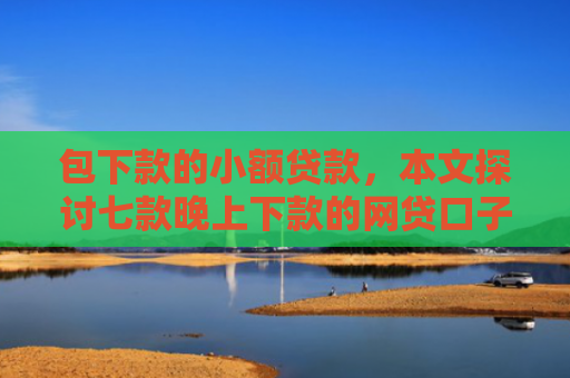 包下款的小额贷款，本文探讨七款晚上下款的网贷口子哥