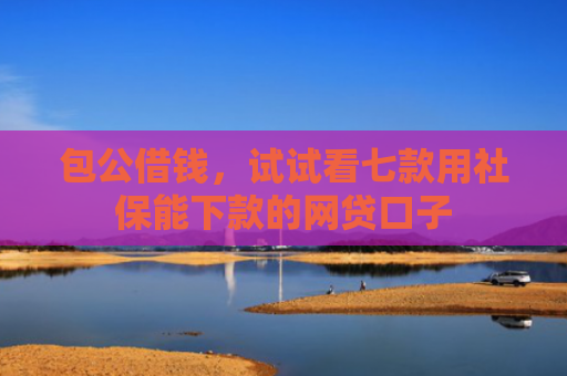 包公借钱，试试看七款用社保能下款的网贷口子