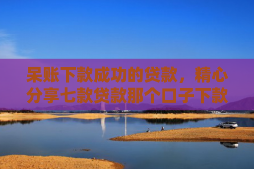 呆账下款成功的贷款，精心分享七款贷款那个口子下款快