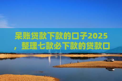 呆账贷款下款的口子2025，整理七款必下款的贷款口子