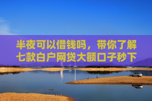 半夜可以借钱吗，带你了解七款白户网贷大额口子秒下款