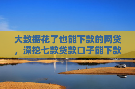 大数据花了也能下款的网贷，深挖七款贷款口子能下款