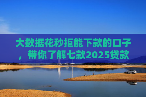 大数据花秒拒能下款的口子，带你了解七款2025贷款口子下款
