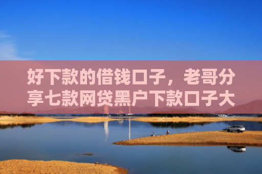 好下款的借钱口子，老哥分享七款网贷黑户下款口子大额