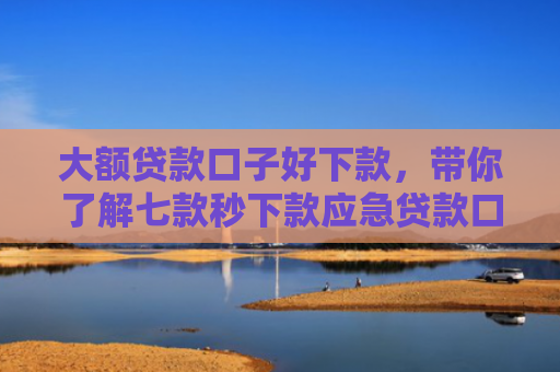 大额贷款口子好下款，带你了解七款秒下款应急贷款口子