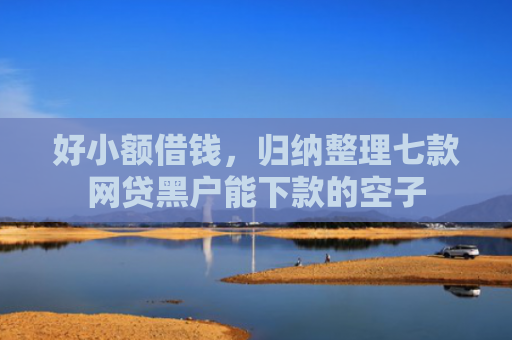 好小额借钱，归纳整理七款网贷黑户能下款的空子