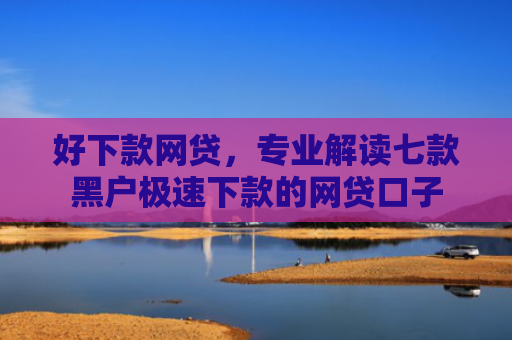 好下款网贷，专业解读七款黑户极速下款的网贷口子