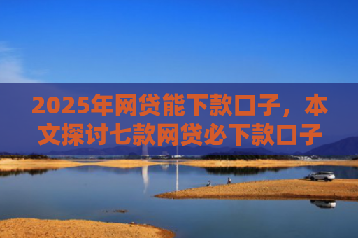 2025年网贷能下款口子，本文探讨七款网贷必下款口子平台