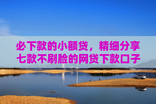必下款的小额贷，精细分享七款不刷脸的网贷下款口子