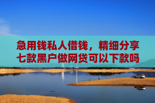 急用钱私人借钱，精细分享七款黑户做网贷可以下款吗
