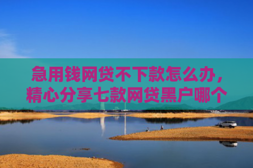 急用钱网贷不下款怎么办，精心分享七款网贷黑户哪个软件能下款