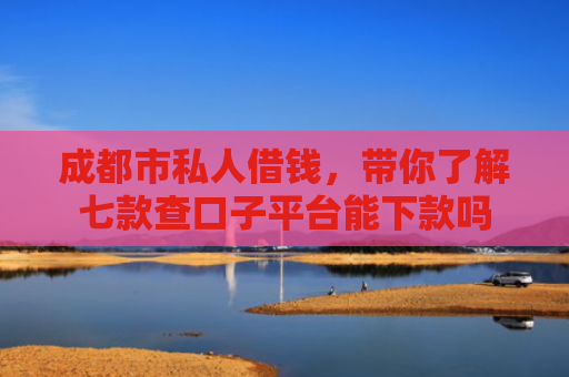 成都市私人借钱，带你了解七款查口子平台能下款吗