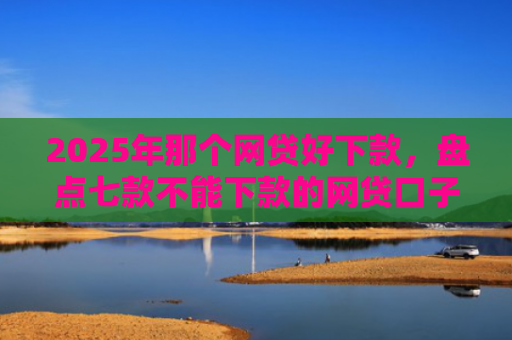 2025年那个网贷好下款，盘点七款不能下款的网贷口子