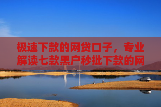 极速下款的网贷口子，专业解读七款黑户秒批下款的网贷口子