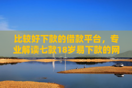 比较好下款的借款平台，专业解读七款18岁易下款的网贷口子
