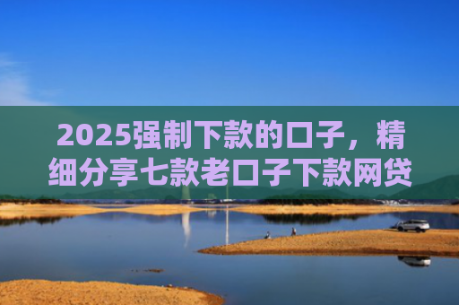2025强制下款的口子，精细分享七款老口子下款网贷平台