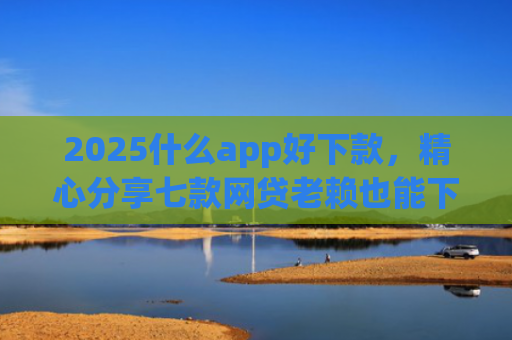 2025什么app好下款，精心分享七款网贷老赖也能下款的网贷口子