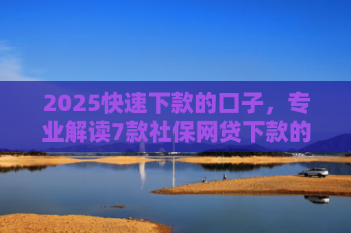 2025快速下款的口子，专业解读7款社保网贷下款的口子