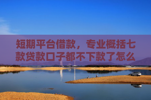 短期平台借款，专业概括七款贷款口子都不下款了怎么办