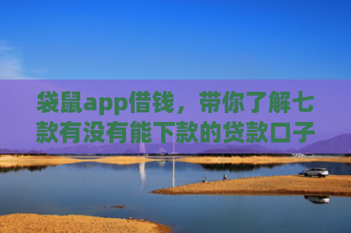 袋鼠app借钱，带你了解七款有没有能下款的贷款口子