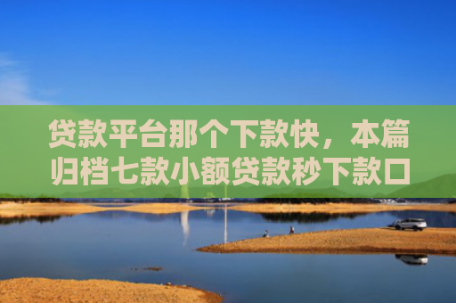 贷款平台那个下款快，本篇归档七款小额贷款秒下款口子