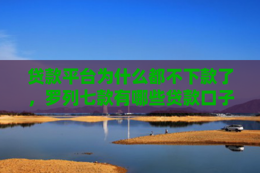 贷款平台为什么都不下款了，罗列七款有哪些贷款口子好下款