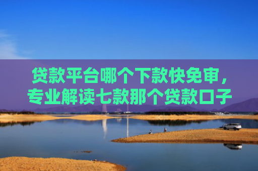 贷款平台哪个下款快免审，专业解读七款那个贷款口子好下款