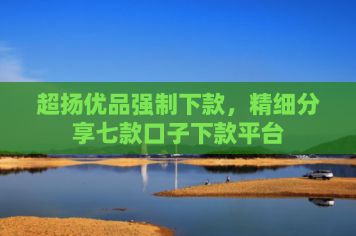 超扬优品强制下款，精细分享七款口子下款平台