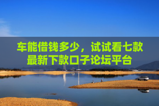车能借钱多少，试试看七款最新下款口子论坛平台